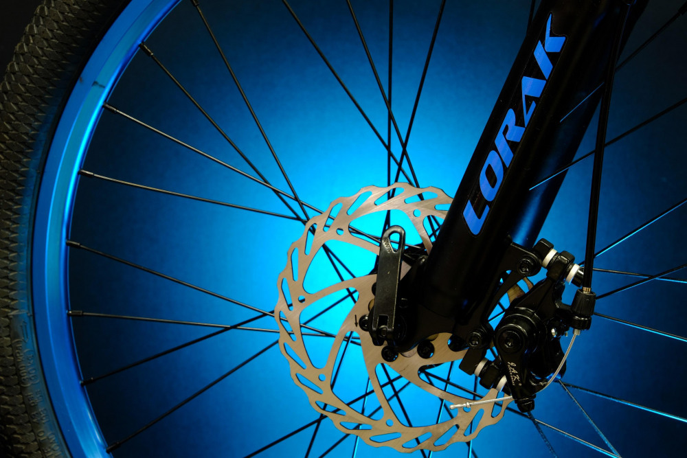 Lorak Dynamic 24 18sp Матовый Чёрный/Синий