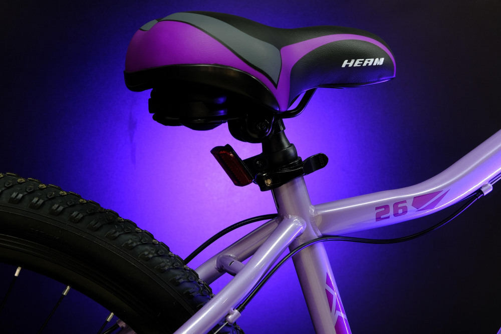 Heam FOX 26 Girl Серо/Фиолетовый рама 15 (на рост 141-160)