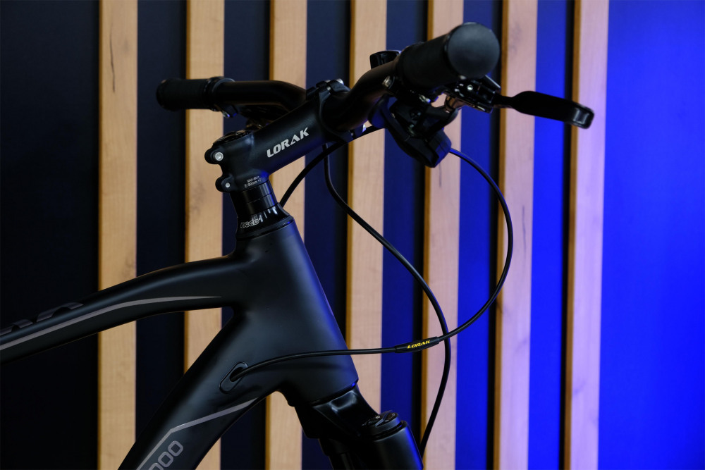 LORAK MT 29 - 5000 Матовый Чёрный/Серый рама 21 (на рост 182-195)